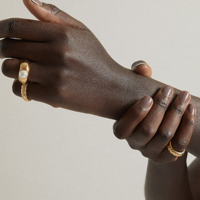 Angelina Ring, 18kt Gold Plated