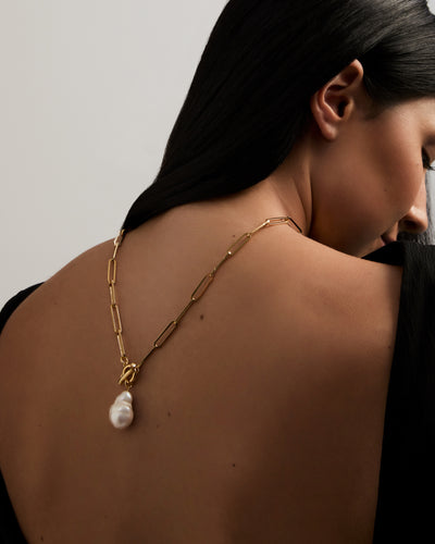 Fernando Necklace, 18KT Gold Plated