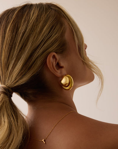 LULU HOOPS, Waterproof / 14KT Gold Plating