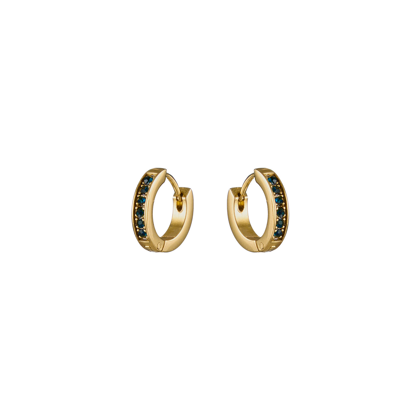 CRISTINA CRYSTAL HUGGIES, Waterproof / 18KT Gold Plating
