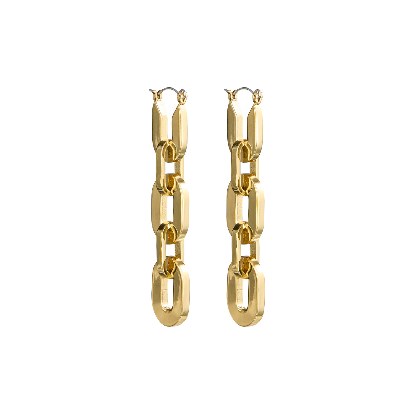 CATENA DROP EARRINGS, 14K Gold Plating  no