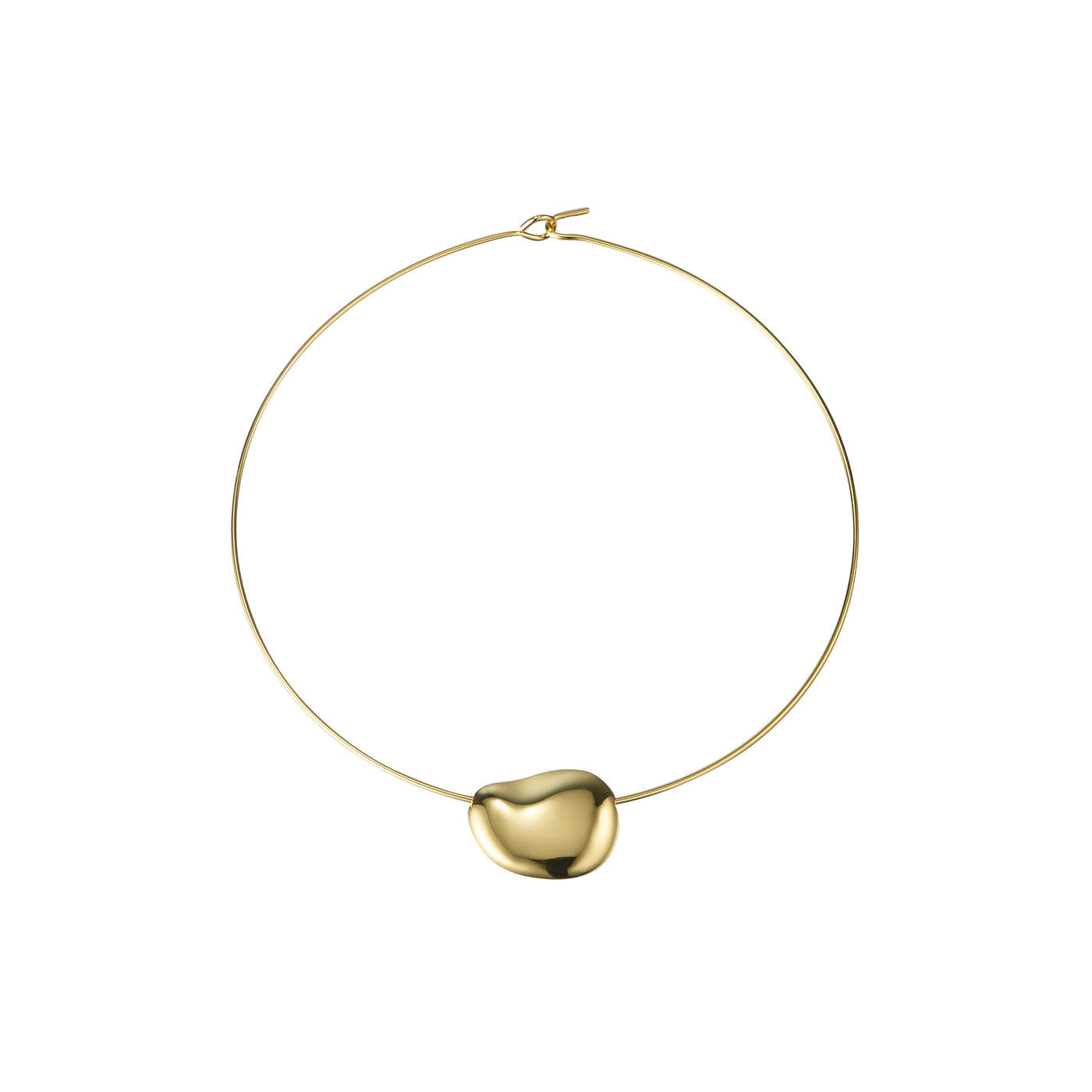 FAVA CHOKER, 14K Gold Plating