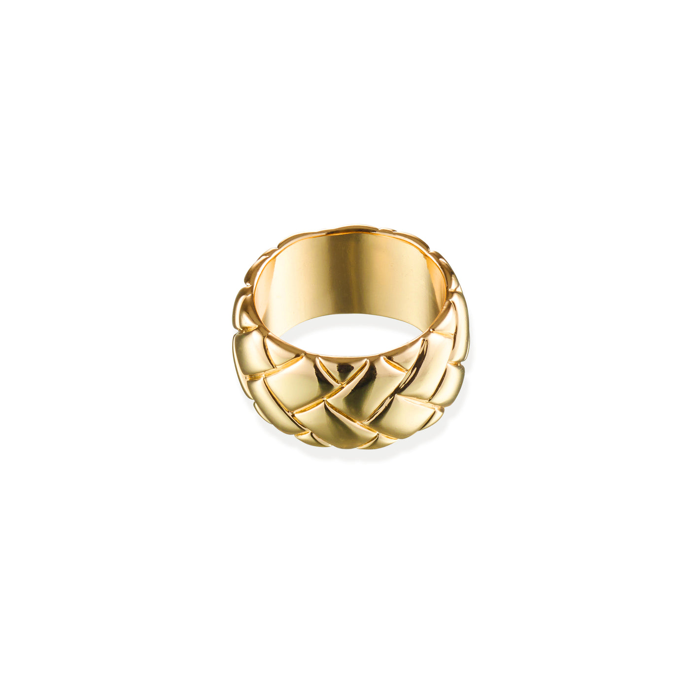 CIALDA RING, Polished Gold