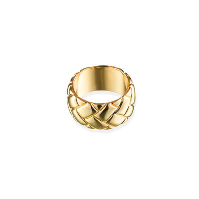 CIALDA RING, Polished Gold