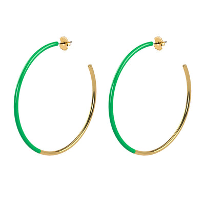 MEZZO EARRINGS, Green