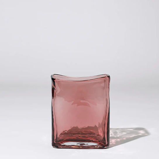 Block Vase Rose (L)