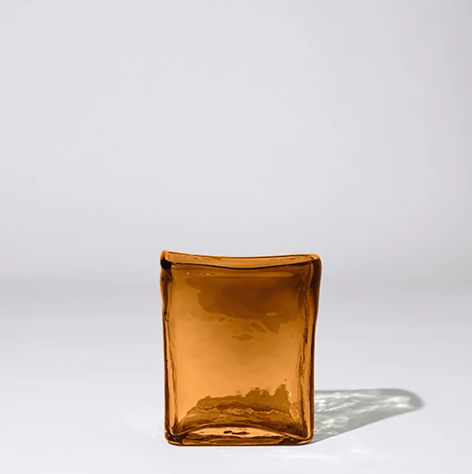 Block Vase Coffee (L)