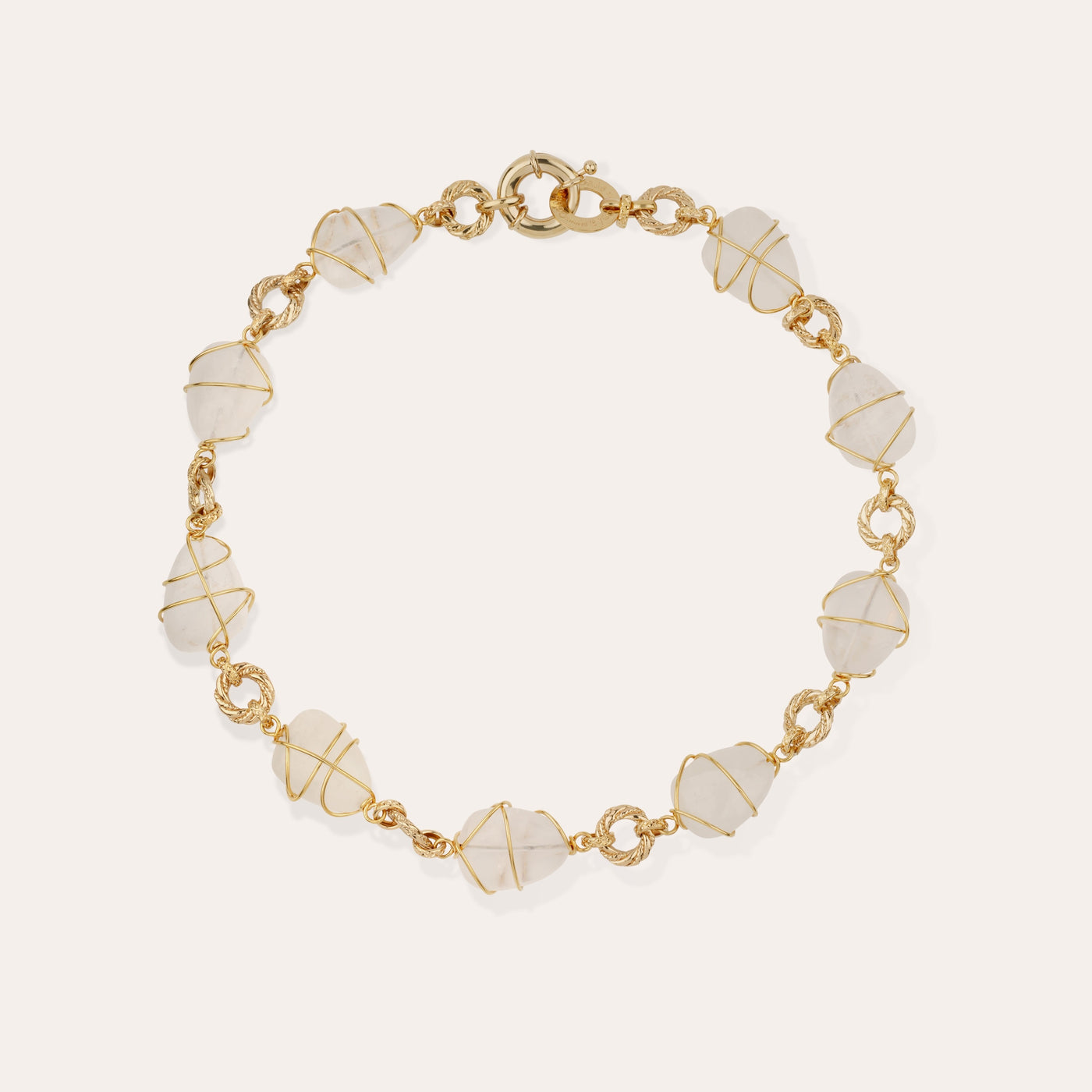 Rainbow Multi Necklace - Rock Crystal