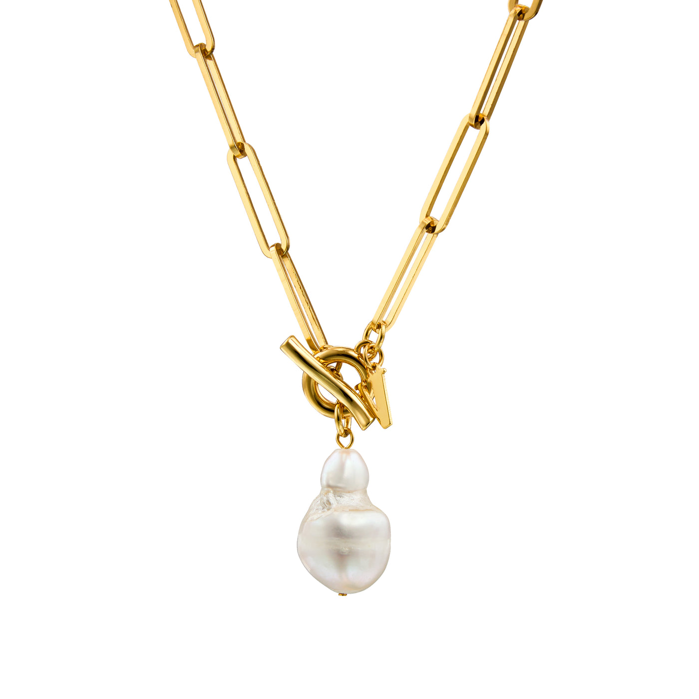 Fernando Necklace, 18KT Gold Plated